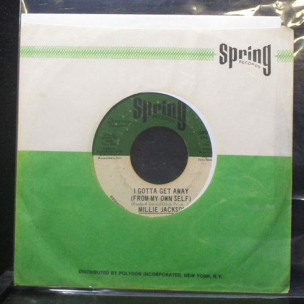 Millie Jackson - My Man, A Sweet Man 7" VG+ Vinyl 45 Spring SPR 127 USA 1972 - Shuga Records