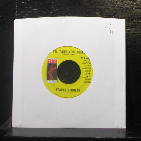 Staple Singers - I'll Take You there / I'm Just Another Soldier 7" VG+ STA 0125 - Shuga Records