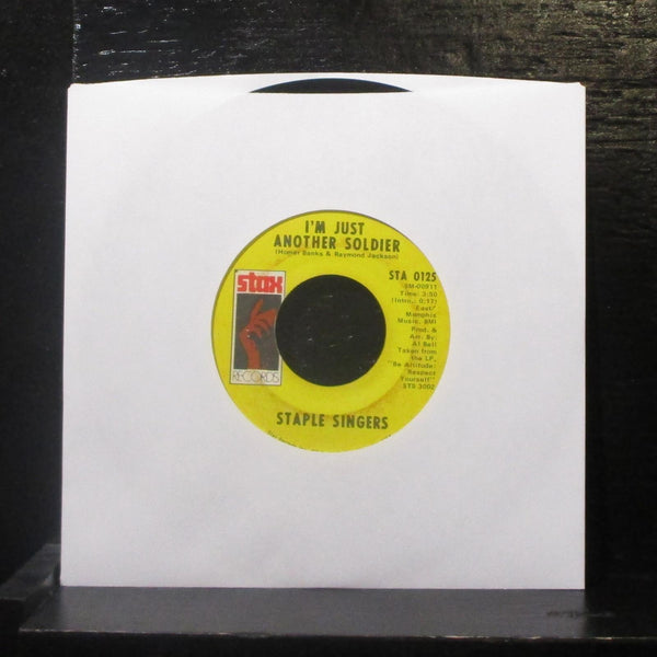 Staple Singers - I'll Take You there / I'm Just Another Soldier 7" VG+ STA 0125 - Shuga Records