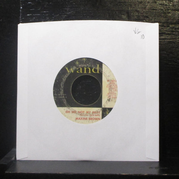 Maxine Brown - Oh No Not My Baby / You Upset My Soul 7" VG W 162 Vinyl 45 - Shuga Records