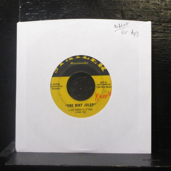 No Artist - One Mint Julep / I'm Just Wild About Harry 7" VG 463 Vinyl 45 - Shuga Records