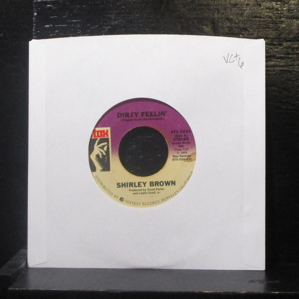 Shirley Brown - Dirty Feelin' / Eyes Can't See 7" VG+ STX-3224 USA 1979 Vinyl 45 - Shuga Records