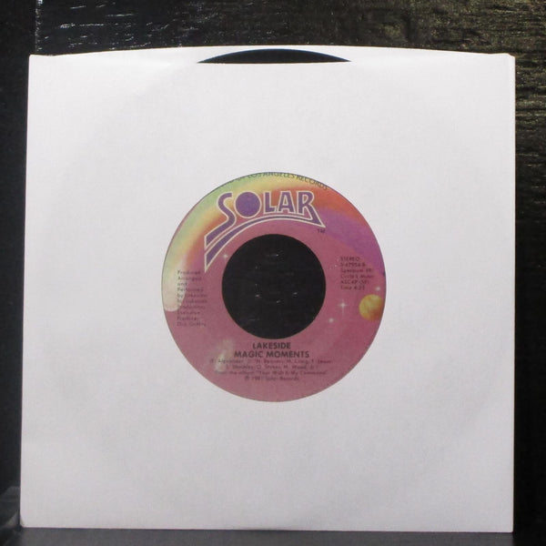 Lakeside - I Want To Hold Your Hand 7" VG+ Vinyl 45 Solar S-47954 USA 1981 - Shuga Records