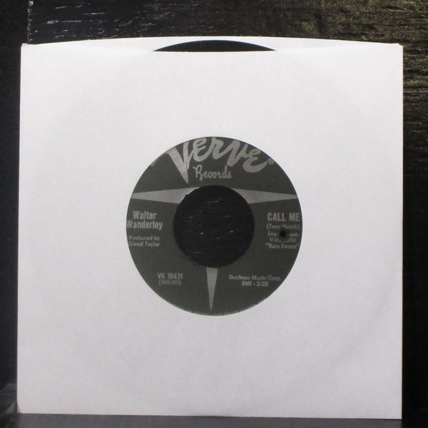 Walter Wanderley - Summer Samba / Call Me 7" VG+ Vinyl 45 Verve VK 10421 USA - Shuga Records