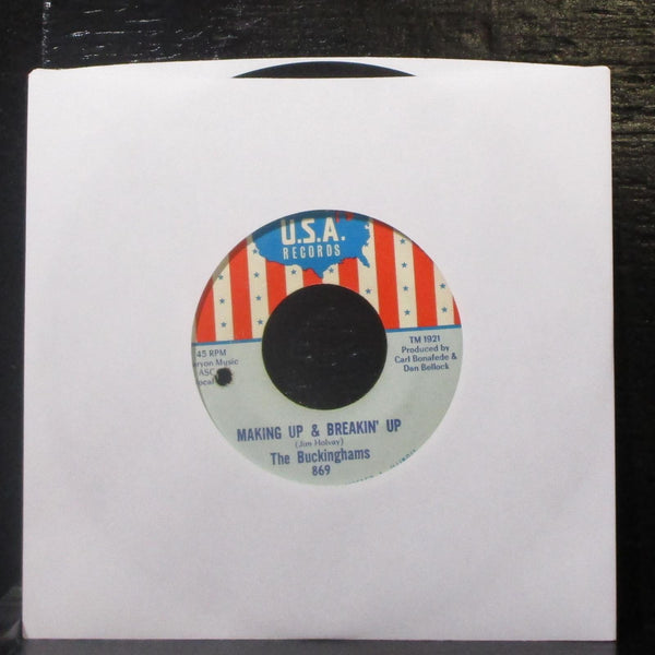 The Buckinghams - Making Up And Breakin' Up 7" VG+ Vinyl 45 USA 869 1967 - Shuga Records
