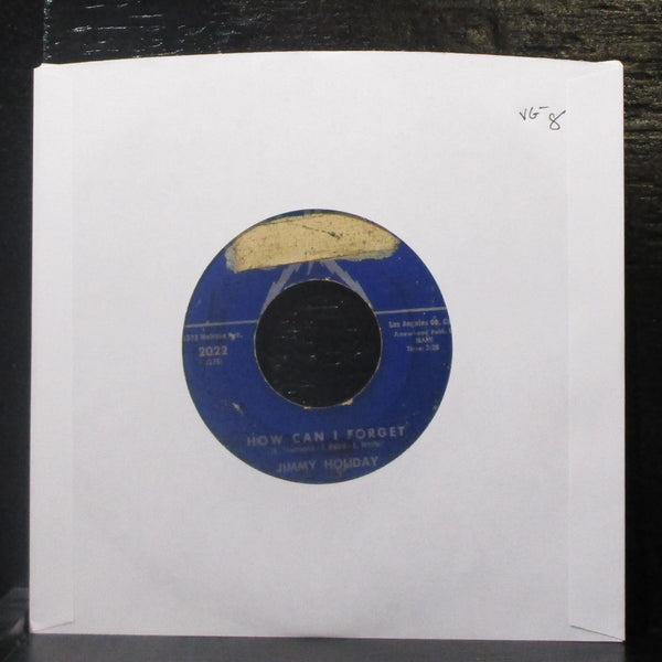 Jimmy Holiday - How Can I Forget / Janet 7" VG- Vinyl 45 Everst 2022 USA 1962 - Shuga Records