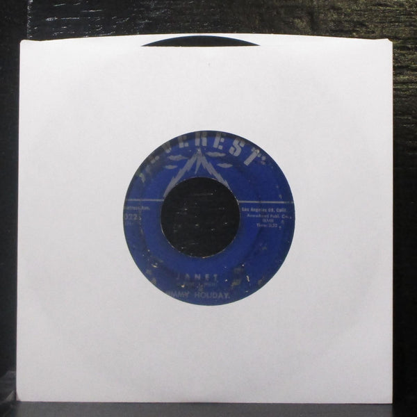 Jimmy Holiday - How Can I Forget / Janet 7" VG- Vinyl 45 Everst 2022 USA 1962 - Shuga Records