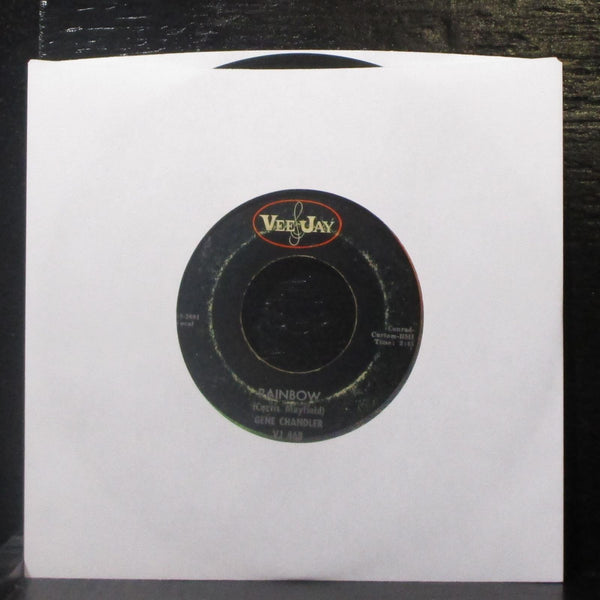 Gene Chandler - You Threw A Lucky Punch / Rainbow 7" VG Vinyl 45 VJ 468 USA 1962 - Shuga Records