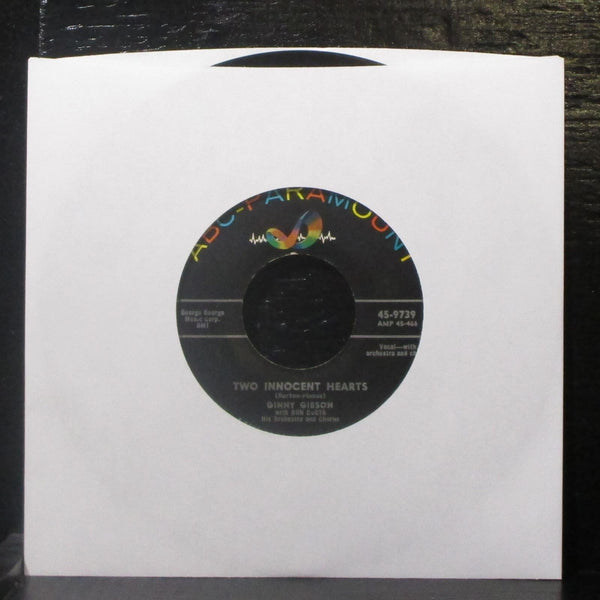 Ginny Gibson - Miracle Of Love / Two Innocent Hearts 7" VG Vinyl 45-9739 USA - Shuga Records