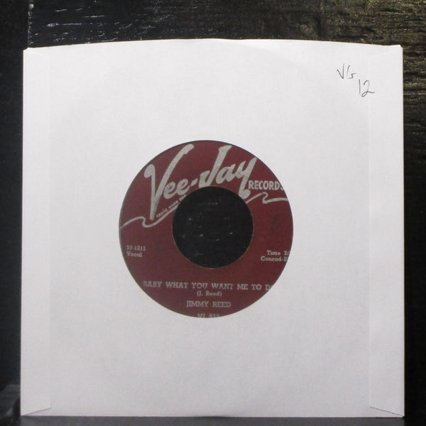 Jimmy Reed - Baby What You Want Me To Do 7" VG Vinyl 45 VJ 333 USA 1959 - Shuga Records