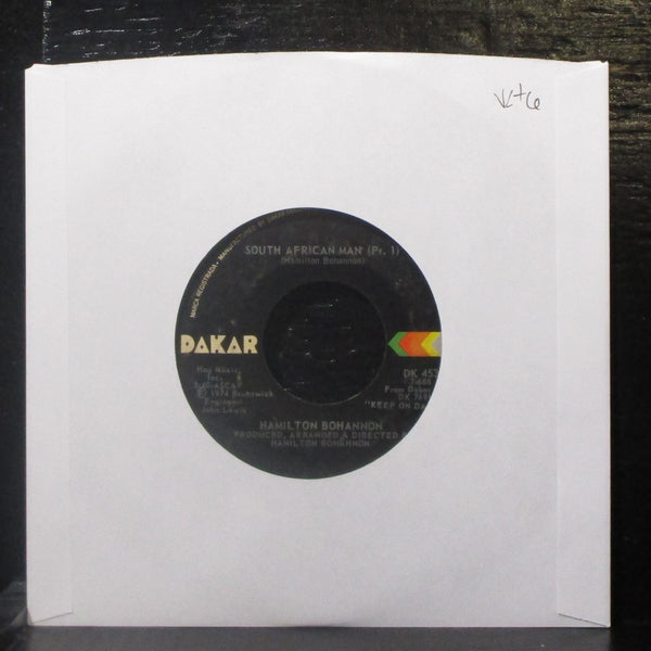 Hamilton Bohannon - South African Man / Have A Good Day 7" VG+ Vinyl 45 Dakar - Shuga Records