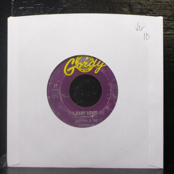 Martha & The Vandellas - My Baby Love Me 7" VG Vinyl 45 Gordy G-7048 USA 1966 - Shuga Records