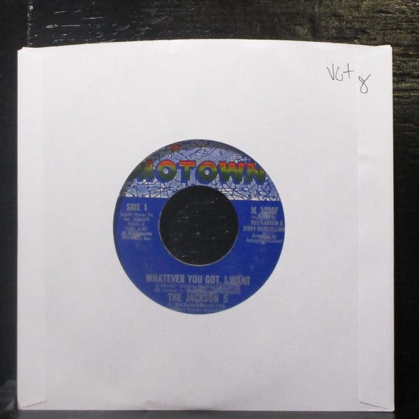 The Jackson 5 - Whatever You Got, I Want 7" VG+ Vinyl 45 Motown M 1308F USA 1974 - Shuga Records