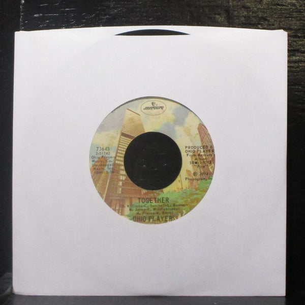 Ohio Players - Fire / Together 7" VG+ Vinyl 45 Mercury 73643 USA 1974 - Shuga Records
