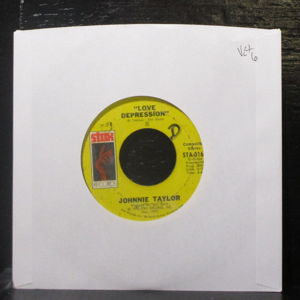 Johnnie Taylor - I Believe In You / Love Depression 7" VG+ Vinyl 45 Stax 1973 - Shuga Records