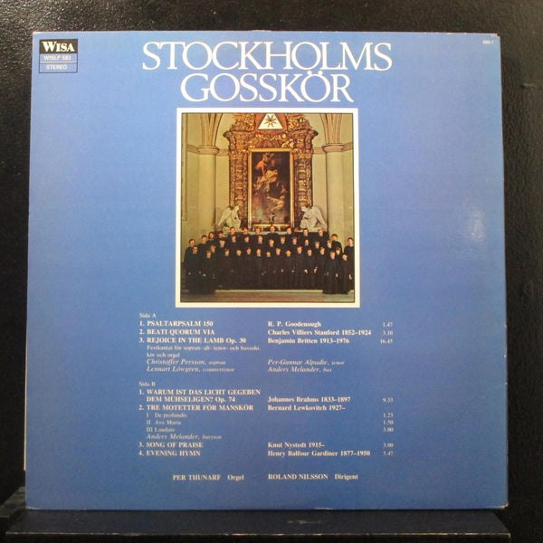 Stockholms Gosskor - Stockholms Gosskor LP Mint- WISLP582 Sweden Vinyl Record - Shuga Records