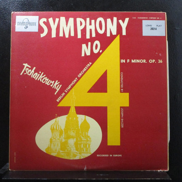 Joseph Balzer / Tschaikowskym - Symphony No. 4 Fm LP VG+ 20214 Vinyl Record - Shuga Records
