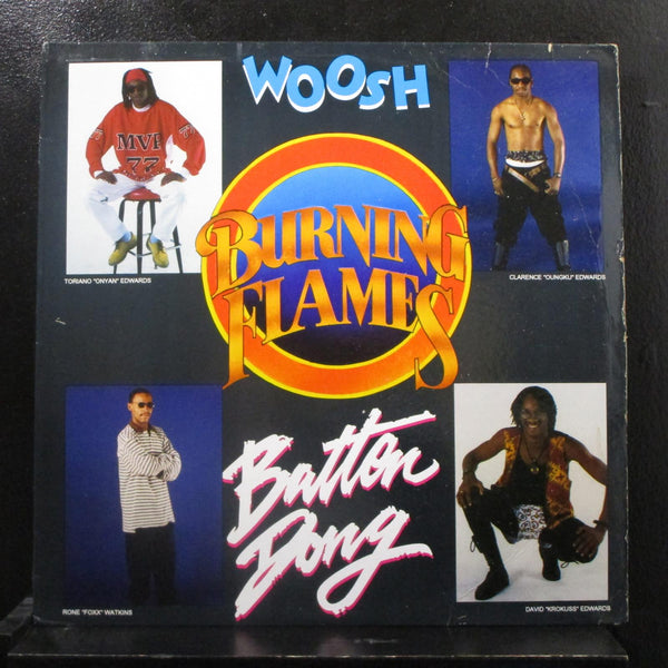 Burning Flames - Batten Dong LP VG+ BF-BD/014 USA 1996 Vinyl Record - Shuga Records