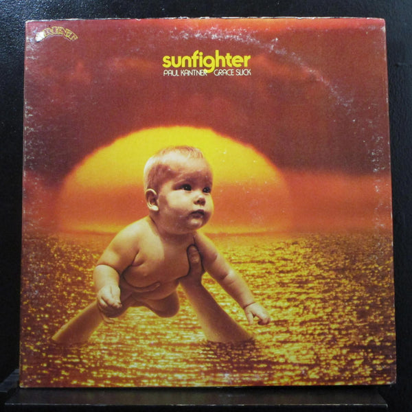 Paul Kantner / Grace Slick - Sunfighter LP VG+ FTR-1002 USA 1971 Vinyl Record - Shuga Records