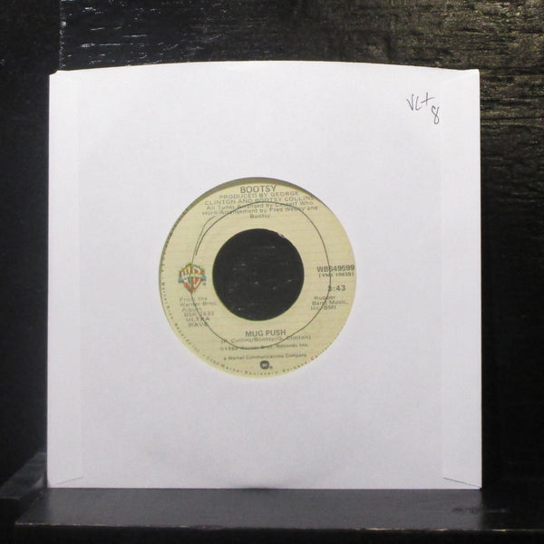 Bootsy Collins - Mug Push / Scenery 7" VG+ Vinyl 45 WBS49599 USA 1980 - Shuga Records