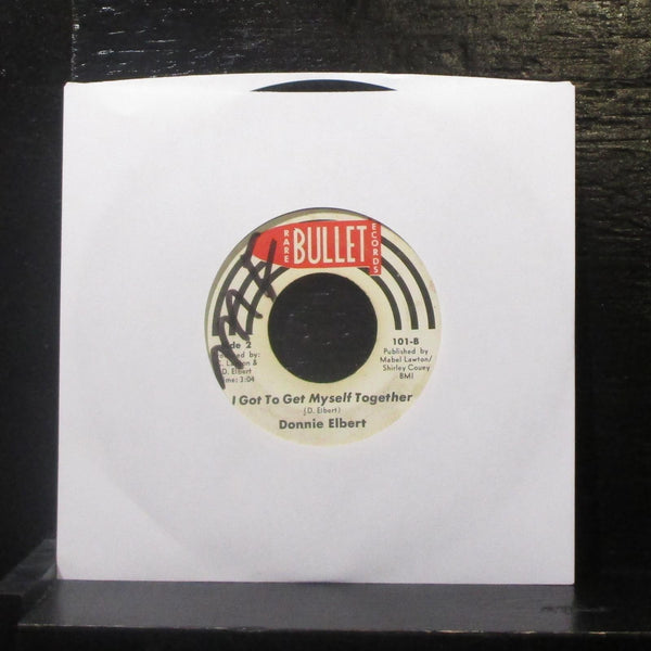 Donnie Elbert - Can't Get Over Losing You 7" VG+ Vinyl 45 Rare Bullet 101 1970 - Shuga Records