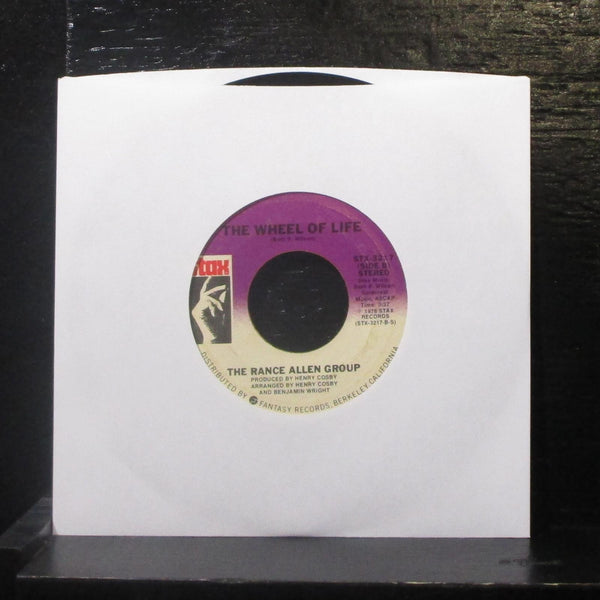 Rance Allen Group - I Belong To You / Wheel Of Life 7" VG+ Vinyl 45 Stax 1978 - Shuga Records