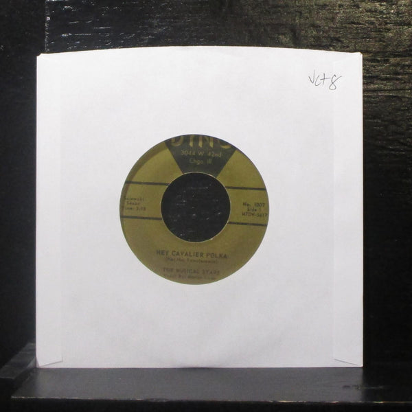 The Musical Stars - Hey Cavalier Polka / Kuku Oberek 7" VG+ Vinyl 45 Dyno 1007 - Shuga Records