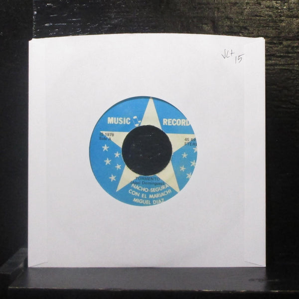 Nacho Segura - Tormento / Zanaida Ingrata 7" VG+ Vinyl 45 IS-1978 Mexico - Shuga Records