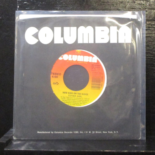 New Kids On The Block - Cover Girl 7" Mint- Vinyl 45 Columbia 38-69088 USA 1989 - Shuga Records