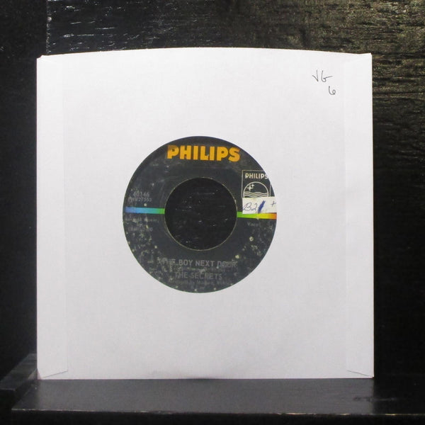 The Secrets - The Boy Next Door / Learnin' To Forget 7" VG Vinyl 45 Philips 1963 - Shuga Records