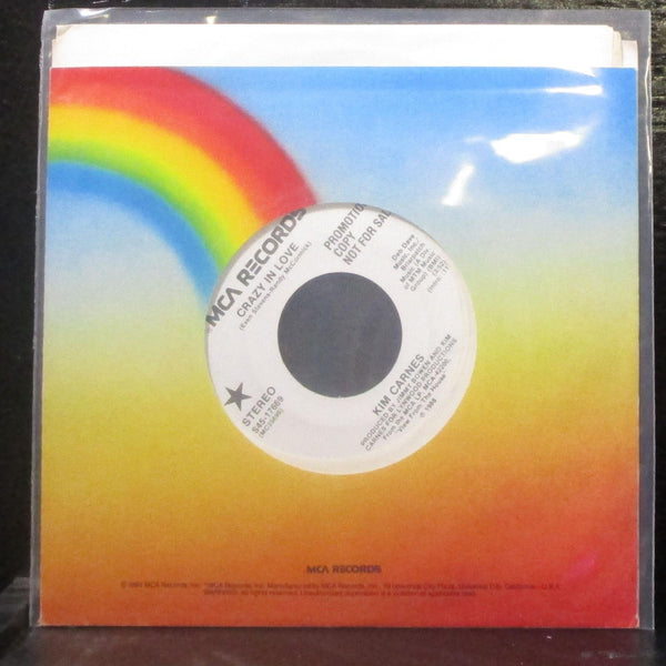 Kim Carnes - Crazy In Love 7" Mint- Promo Vinyl 45 MCA S45-17669 USA 1988 - Shuga Records