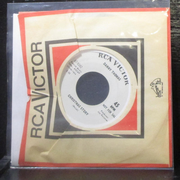 Danny Thomas - The First Christmas / Christmas Story 7" VG+ Promo Vinyl 45 RCA - Shuga Records