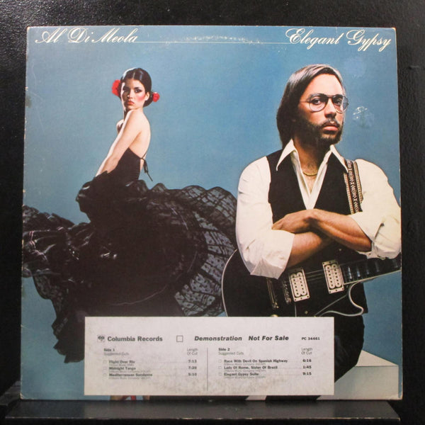 Al Di Meola - Elegant Gypsy LP VG+ PC 34461 White Promo 1977 USA Vinyl Record - Shuga Records