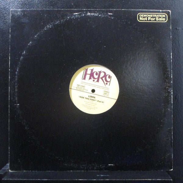 Libra Ride - This Pony 12" Mint- 4W9-03041 USA 1982 Vinyl Record - Shuga Records