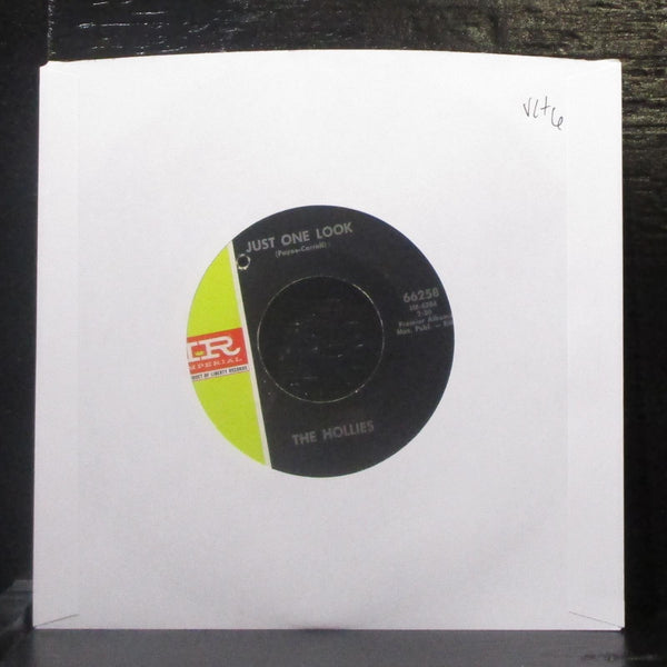 The Hollies - Just One Look / Running Through The Night 7" VG+ Vinyl 45 Imperial - Shuga Records