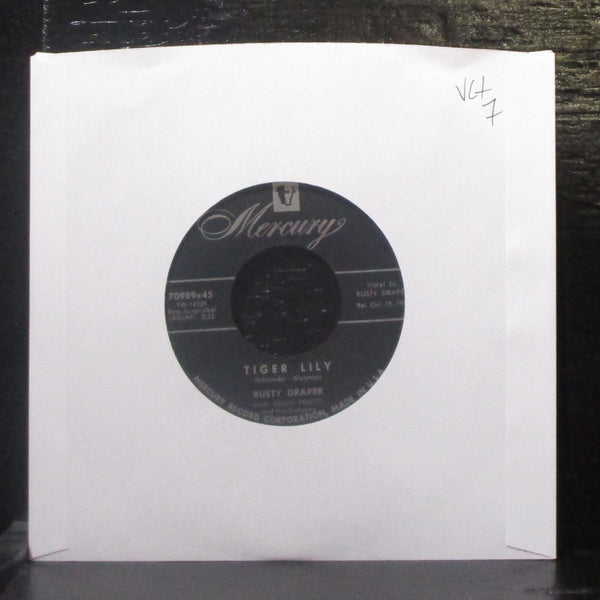 Rusty Draper - Confidential / Tiger Lily 7" VG+ Vinyl 45 Mercury 70989x45 USA - Shuga Records