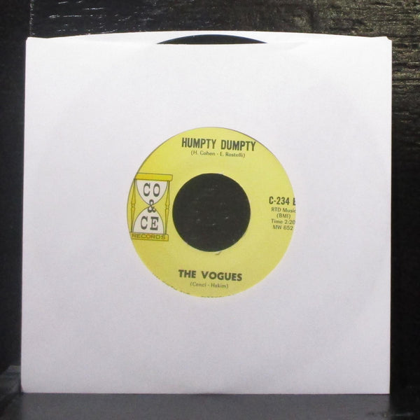 The Vogues - Magic Town / Humpy Dumpty 7" Mint- Vinyl 45 Co & Ce C-234 USA - Shuga Records