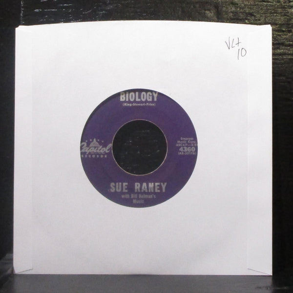 Sue Raney - Biology / Too Soon 7" VG+ Vinyl 45 Capitol 4360 USA 1960 - Shuga Records