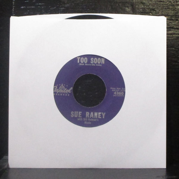 Sue Raney - Biology / Too Soon 7" VG+ Vinyl 45 Capitol 4360 USA 1960 - Shuga Records