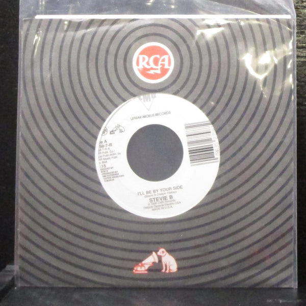Stevie B - I'll Be By Your Side 7" Mint- Vinyl 45 LMR 2758-7-R USA 1990 - Shuga Records