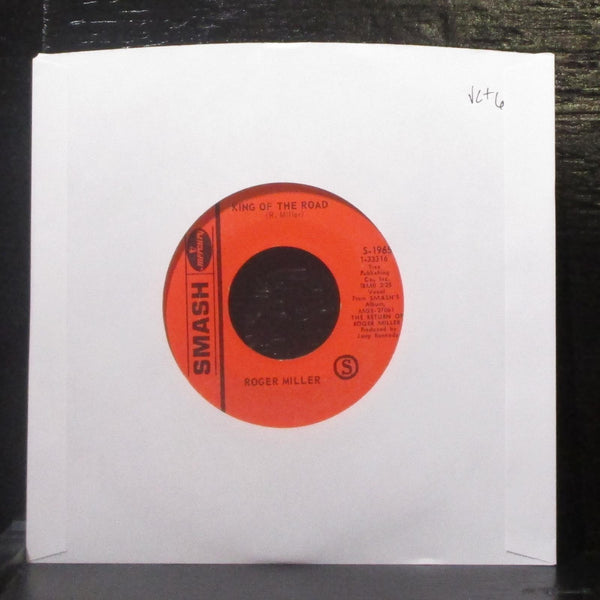 Roger Miller - King Of The Road / Atta Boy Girl 7" VG+ Vinyl 45 Smash S-1965 USA - Shuga Records
