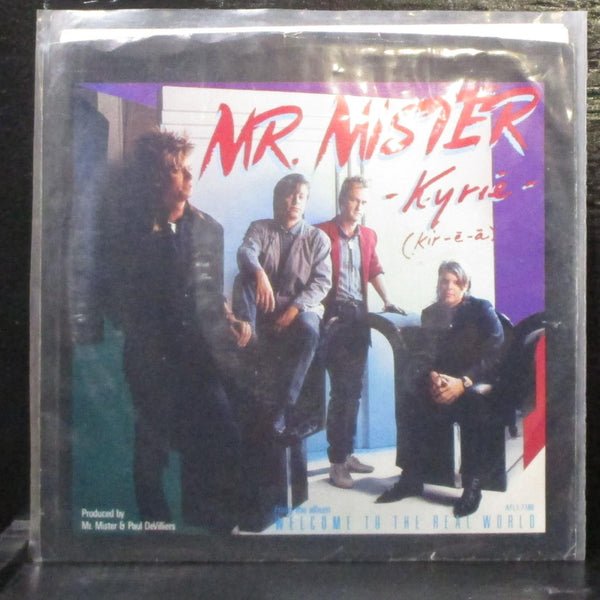 Mr. Mister - Kyrie / Run To Her 7" Mint- Vinyl 45 RCA PB-14258 USA 1985 purple - Shuga Records