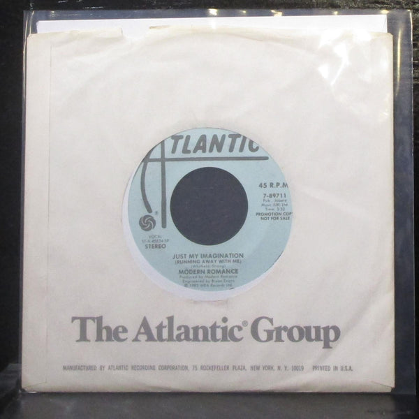 Modern Romance - Just My Imagination 7" Mint- Promo Vinyl 45 Atlantic 7-89711 - Shuga Records