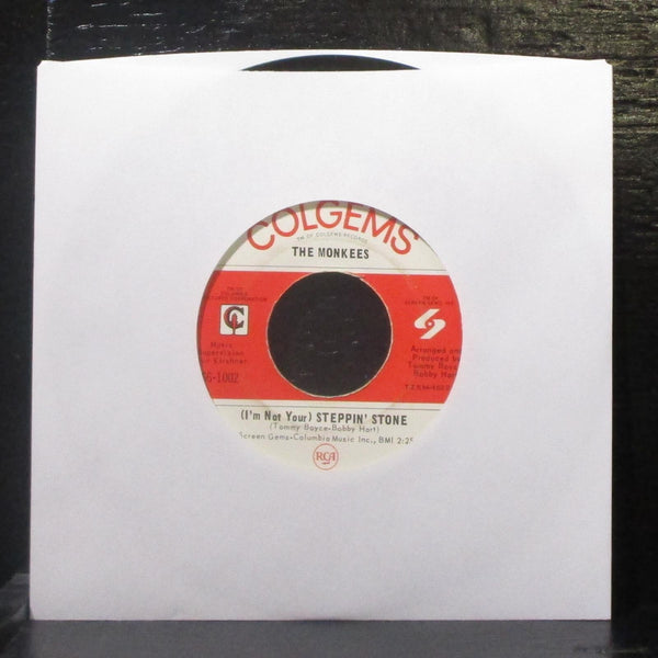 The Monkees - I'm A Believer / Steppin' Stone 7" VG+ Vinyl 45 Colgems 66-1002 - Shuga Records