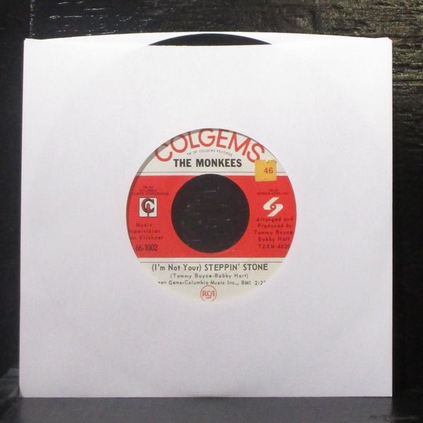 The Monkees - I'm A Believer / Steppin' Stone 7" VG+ Vinyl 45 Colgems 66-1002 - Shuga Records