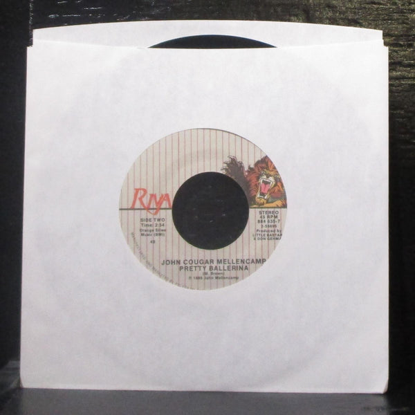 John Cougar Mellencamp - Rain On The Scarecrow 7" Mint- Vinyl 45 Riva 884 635-7 - Shuga Records
