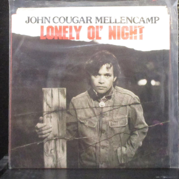 John Cougar Mellencamp - Lonely Ol' Night 7" Mint- Vinyl 45 Riva 880 984-7 USA - Shuga Records