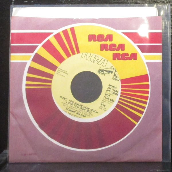 Ronnie Milsap - Don't Know How Much I Love You 7" Mint- Promo Vinyl 45 RCA 1983 - Shuga Records