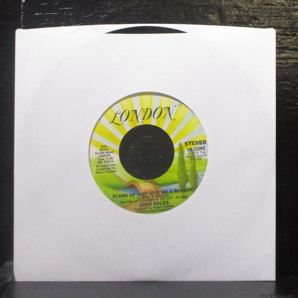 John Miles - Slow Down / Stand Up 7" Mint- Vinyl 45 London 5N-20092 USA 1976 - Shuga Records