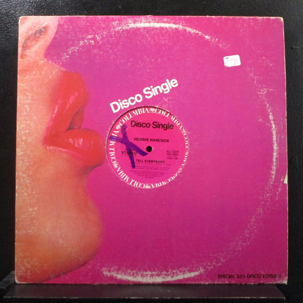 Herbie Hancock - Tell Everybody 12" Mint- 43-11019 Columbia 1979 Vinyl Record - Shuga Records